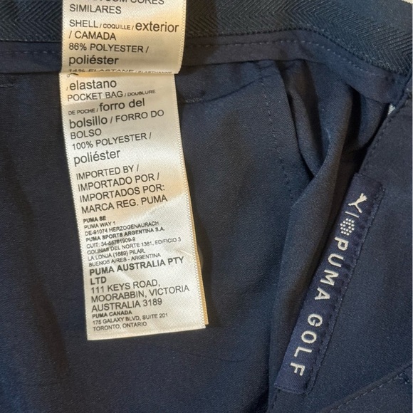 Puma Blue Golf Shorts Lightweight Comfort
#1120 - Picture 9 of 11